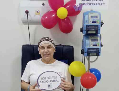 Término de quimioterapia Rita Maria de Santana