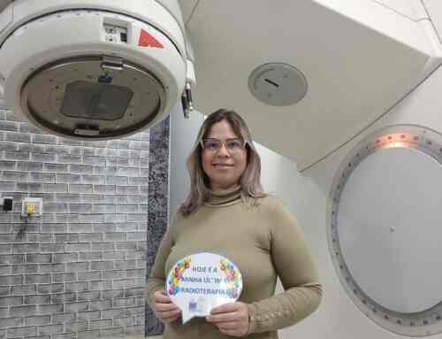 Término de radioterapia Elaner Cristina de Souza