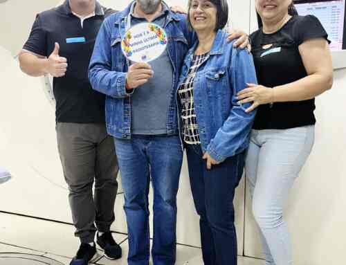 Término de radioterapia Paulo Durvanier Moreira Filho
