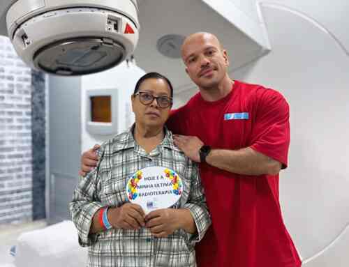 Término de radioterapia Ivone Francisca de Faria Salgado