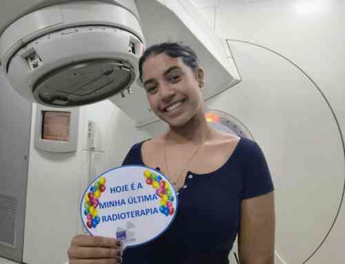 Término de radioterapia Larissa dos Santos Pereira